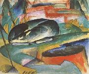 Sleeping Deer (mk34) Franz Marc